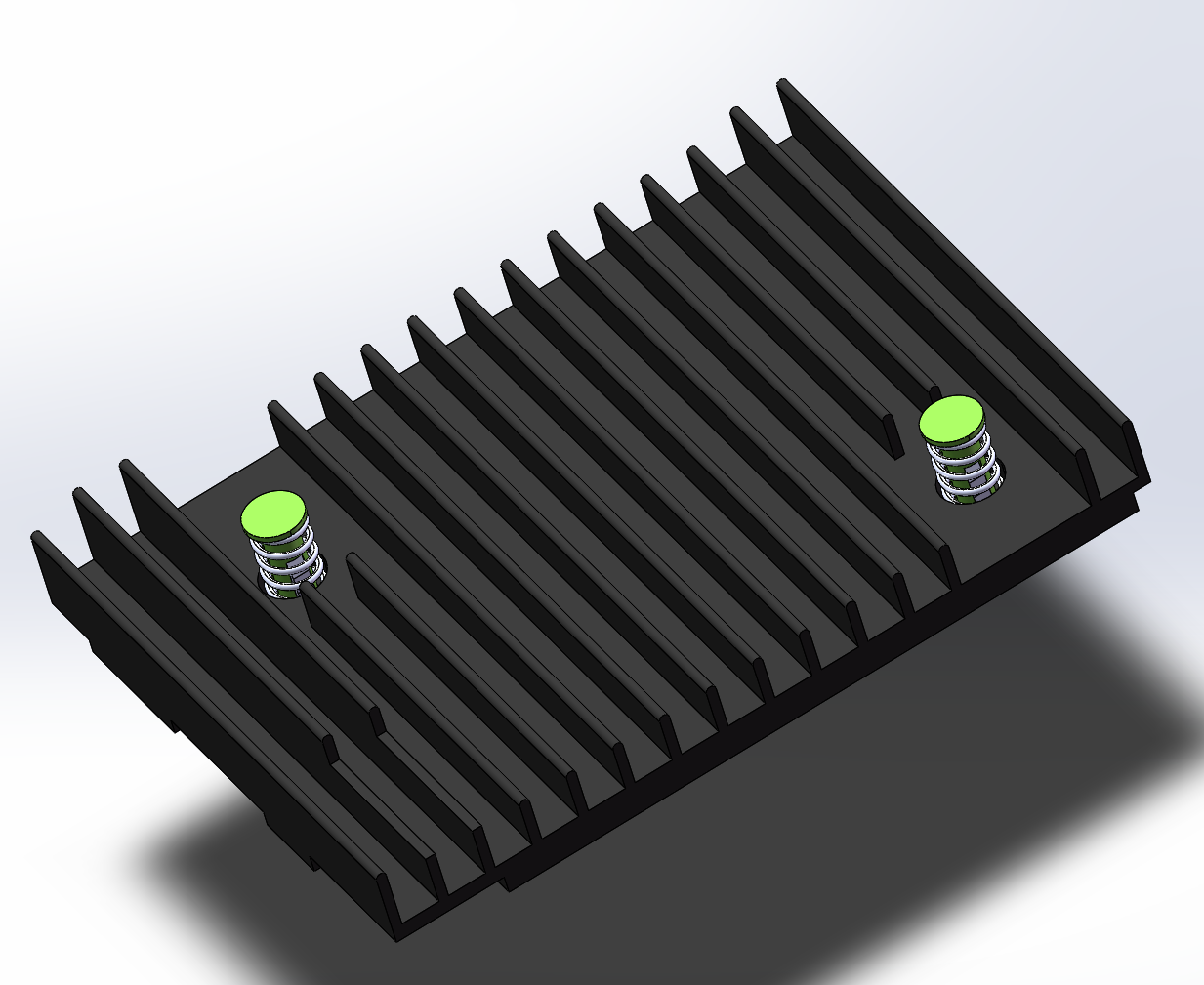 PCB Board Card extrusion heatsink-1