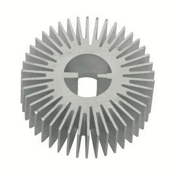 Aluminum Round Radiator Extrusion For LED